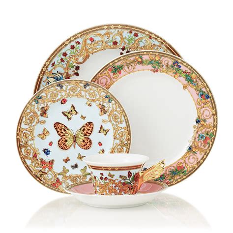 versace rosenthal butterfly dinnerware